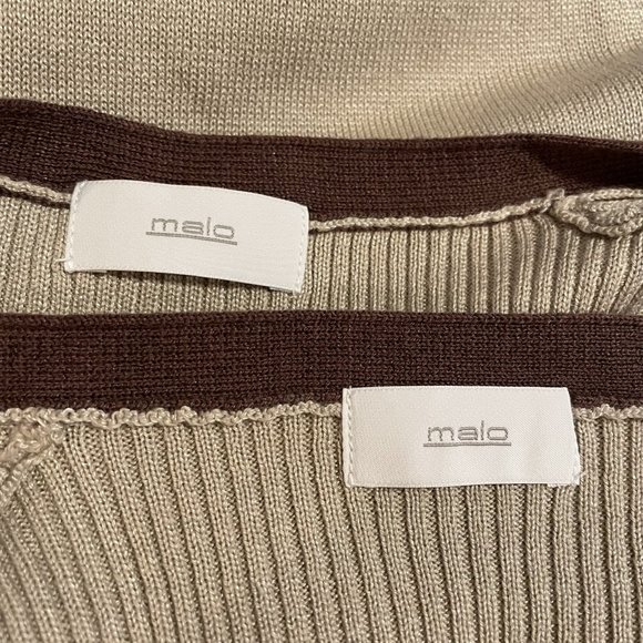 Malo 2-Piece Silk Sweater Set – Made in Italy - Picture 7 of 7